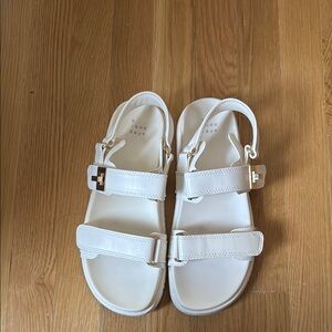 Jonie Ankle Strap footbed Sandals. Europe Sandals. Target Sandals.